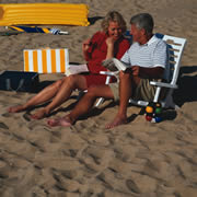 Couple at the beach